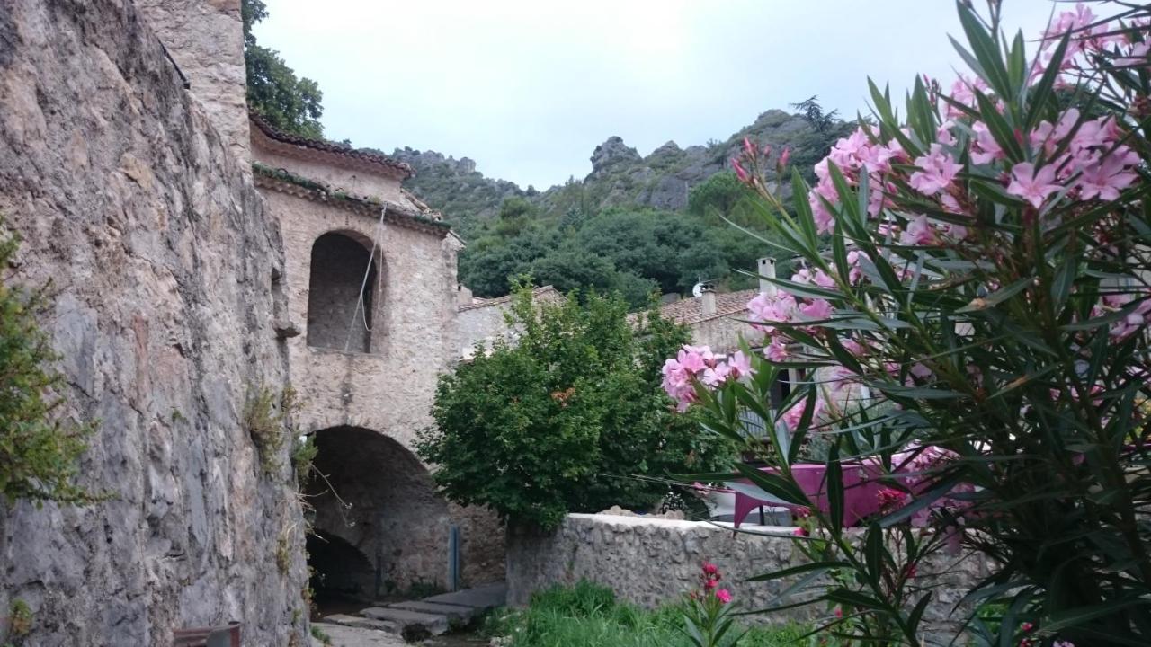 Gite De La Tour Saint-Guilhem-le-Desert Exteriör bild