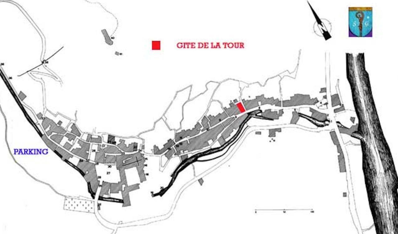 Gite De La Tour Saint-Guilhem-le-Desert Exteriör bild